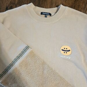 Madhappy NWOT Limited Edition Beige Sweatshirt Unisex size Medium